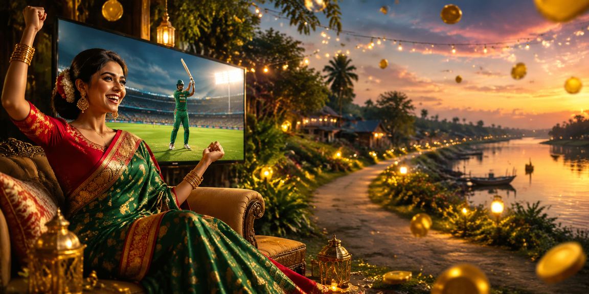 রংপুরে ক্রিকেট বেটিং ও অনলাইন গেমিং উপভোগ করছেন একজন