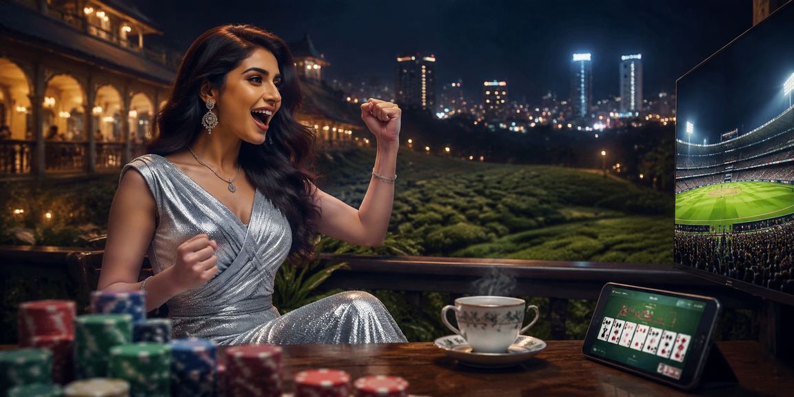 সিলেটের চা বাগানে রামি গেম খেলার আনন্দময় পরিবেশ